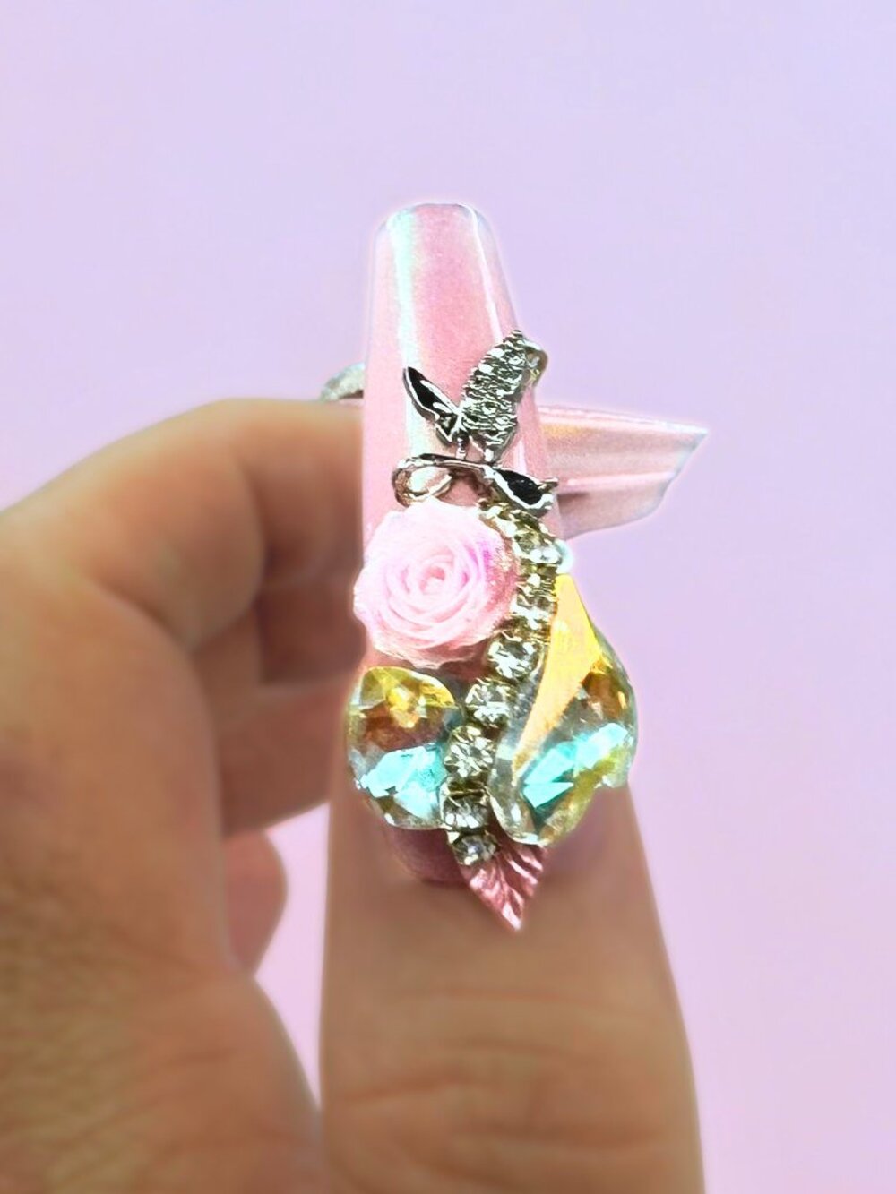 Fairycore Couture Luxe Handmade Custom Press-On Nails